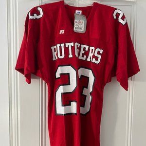 RU Football Jersey #23 NWT